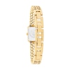 Thumbnail Image 3 of Tommy Hilfiger 15mm Women's Black Sunray Dial Gold-Plated Chain Bracelet Watch