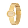 Thumbnail Image 2 of Tommy Hilfiger 25mm Women's Gold Dial Gold-Plated Mesh Strap Watch