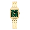 Thumbnail Image 1 of Tommy Hilfiger 24mm Women's Emerald Green Sunray Dial Gold-Plated Bracelet Watch