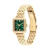 Thumbnail Image 2 of Tommy Hilfiger 24mm Women's Emerald Green Sunray Dial Gold-Plated Bracelet Watch