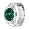Thumbnail Image 2 of Tommy Hilfiger 43mm Men's Green Textured Sunray Dial Stainless Steel Bracelet Watch