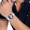 Thumbnail Image 4 of Tommy Hilfiger Men's 40mm Navy Blue Dial Stainless Steel Bracelet Watch
