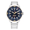 Thumbnail Image 1 of Tommy Hilfiger 43mm Men's Navy Blue Dial Stainless Steel Bracelet Watch