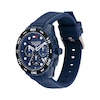 Thumbnail Image 2 of Tommy Hilfiger 44mm Men's Navy Blue Dial Navy Blue Silicone Watch