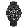 Thumbnail Image 1 of Tommy Hilfiger 44mm Men's Navy Blue Dial Black Silicone Watch
