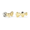 Thumbnail Image 2 of Olivia Burton Women's Mini Heart Light Gold IP Stud Earrings