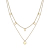 Thumbnail Image 1 of Olivia Burton Women's Mini Heart Light Gold IP Double Layered Necklace