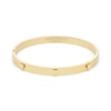 Thumbnail Image 1 of Olivia Burton Women's Mini Heart Light Gold IP Bangle