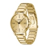 Thumbnail Image 3 of HUGO #SMOOTH Men's 41mm Gold Tone IP Bracelet Watch