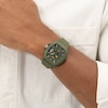 Thumbnail Image 5 of HUGO #ICON Men's 40mm Green Silicone Strap Watch