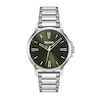Thumbnail Image 1 of HUGO #SMOOTH Men's Green Dial & Stainless Steel Bracelet Watch