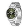 Thumbnail Image 2 of HUGO #SMOOTH Men's Green Dial & Stainless Steel Bracelet Watch
