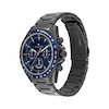 Thumbnail Image 3 of Tommy Hilfiger 44mm Men's Dark Blue Dial Gunmetal Bracelet Watch