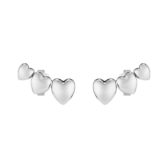 Olivia Burton Womens Mini Heart Stainless Steel Stud Earring