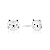 Thumbnail Image 1 of Children's Sterling Silver Cat Stud Earrings