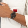 Thumbnail Image 4 of HUGO Men's #SMOOTH Black Cardholder & Black IP Stainless Steel Watch Gift Set