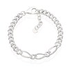 Thumbnail Image 1 of Sterling Silver Chunky Chain Bracelet 7+1"