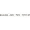 Thumbnail Image 2 of Sterling Silver Chunky Chain Bracelet 7+1"