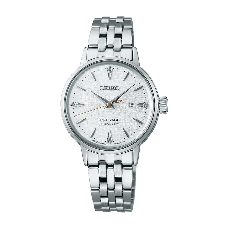 Main Image 1 of Seiko Presage Cocktail Time Diamond & Stainless Steel Watch