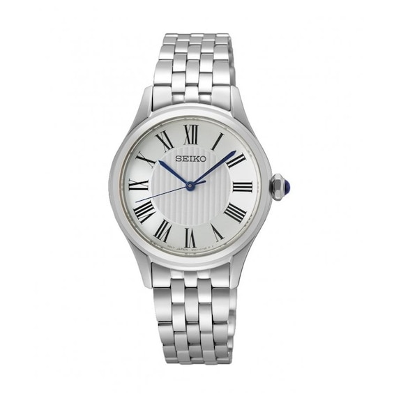 Seiko Conceptual Classic Women's Silver Dial Silver Tone Stainless Steel Bracelet Watch