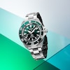 Thumbnail Image 4 of Seiko Prospex PADI 60th Anniversary 4R Compact Green Mechanical Diver's Stainless Steel Watch