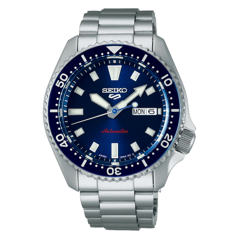 Main Image 1 of Seiko 5 Sports SKX Redux Men's Koniro Blue Dial Stainless Steel Bracelet Watch