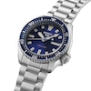 Thumbnail Image 2 of Seiko 5 Sports SKX Redux Men's Koniro Blue Dial Stainless Steel Bracelet Watch