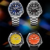 Thumbnail Image 5 of Seiko 5 Sports SKX Redux Men's Koniro Blue Dial Stainless Steel Bracelet Watch