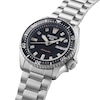 Thumbnail Image 2 of Seiko 5 Sports SKX Redux Men's Kuro Black Dial Stainless Steel Bracelet Watch