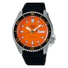 Thumbnail Image 1 of Seiko 5 Sports SKX Redux Men's Daichi Orange Dial Black Silicone Strap Watch