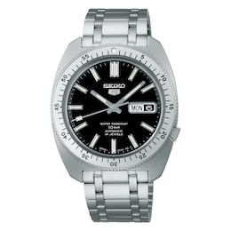 Seiko 5 Sports ‘Gene Kranz’ Recreation Limited Edition Black Dial Stainless Steel Watch