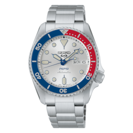 Seiko 5 Sports PEPSI Stainless Steel Limited Edition Watch