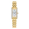 Thumbnail Image 1 of Citizen Eco-Drive Mother Of Pearl Crystal Dial & Gold Tone Bracelet Watch