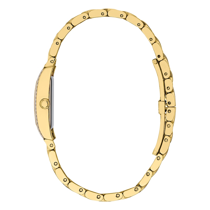 Main Image 2 of Citizen Eco-Drive Mother Of Pearl Crystal Dial & Gold Tone Bracelet Watch