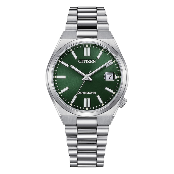 Citizen Automatic Tsuyosa Green Dial & Stainless Steel Watch