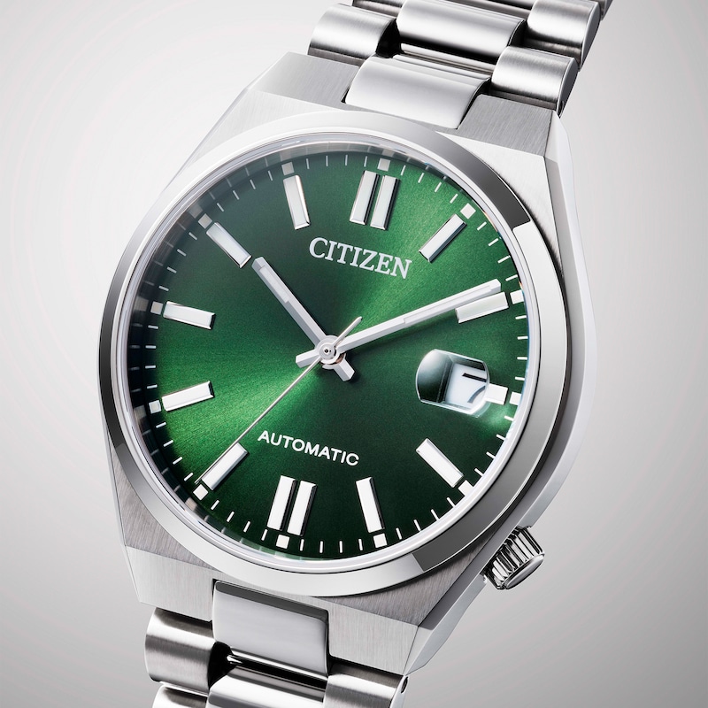 Main Image 4 of Citizen Automatic Tsuyosa Green Dial & Stainless Steel Watch
