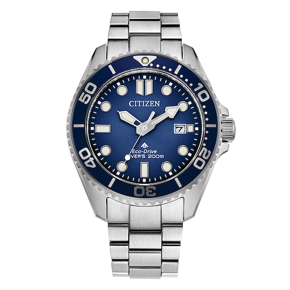 Citizen Eco-Drive Promaster Blue Dial & Stainless Steel Watch