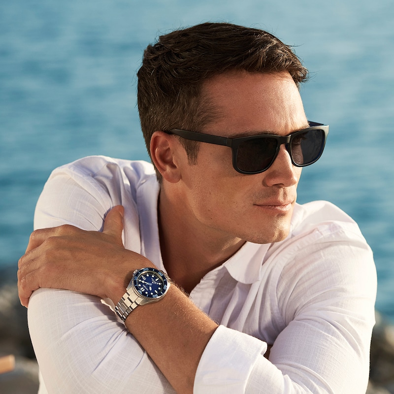 Main Image 5 of Citizen Eco-Drive Promaster Blue Dial & Stainless Steel Watch