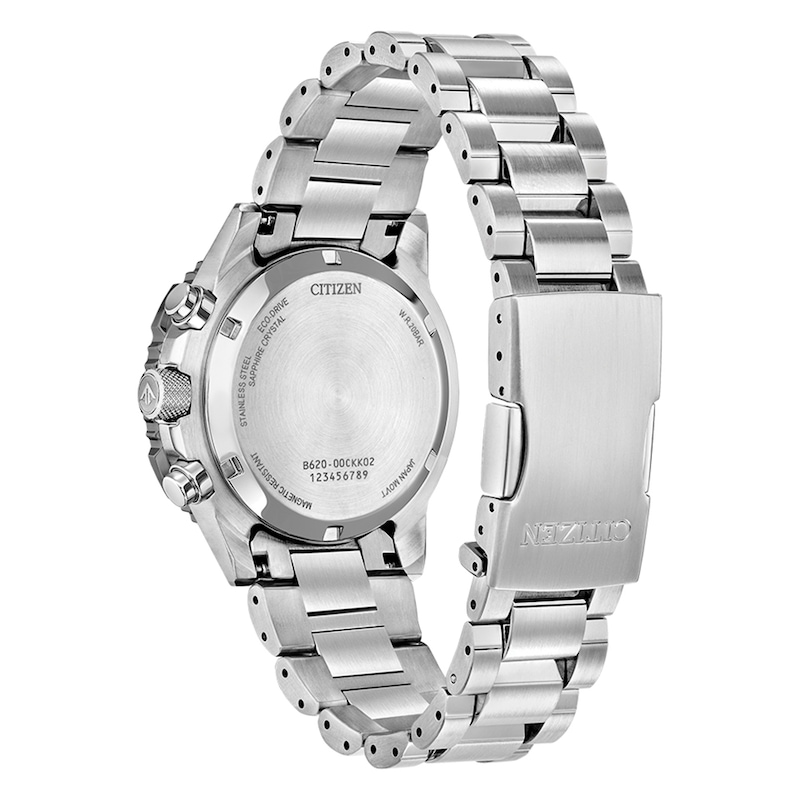 Main Image 3 of Citizen Eco-Drive Promaster Air Navihawk Green Dial & Stainless Steel Watch