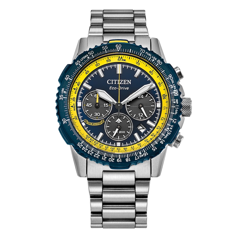 Main Image 1 of Citizen Eco-Drive Promaster Blue Angels Two Colour Dial & Stainless Steel Watch