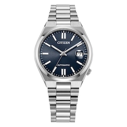 Citizen Automatic Tsuyosa Blue Dial & Stainless Steel Watch