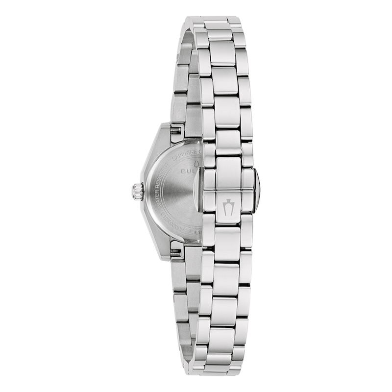 Main Image 3 of Bulova Surveyor Women's Light Blue Dial Stainless Steel Bracelet Watch