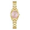 Thumbnail Image 1 of Bulova Surveyor Women's Pink Dial Gold-Tone Stainless Steel Bracelet Watch