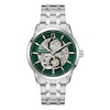 Thumbnail Image 1 of Bulova Sutton Automatic Men's Green Skeleton Dial Stainless Steel Bracelet Watch