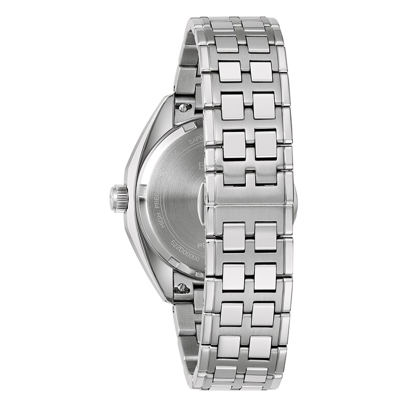 Main Image 3 of Bulova Jet Star Men's Silver Dial Stainless Steel Bracelet Watch