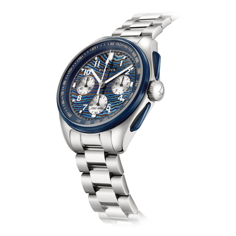 Main Image 2 of Bulova 150th Anniversary Limited Edition Lunar Pilot Chronograph Men's Stainless Steel Bracelet Watch