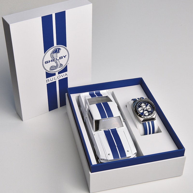 Main Image 6 of Bulova 150th Anniversary SHELBY® Racer Chronograph Limited Edition Men's Strap Watch