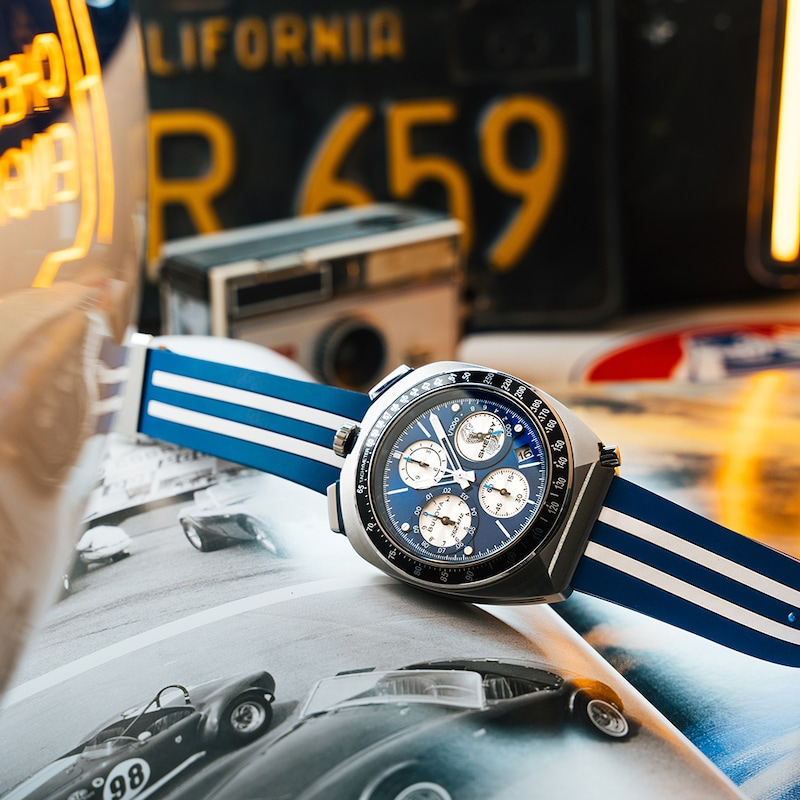 Main Image 9 of Bulova 150th Anniversary SHELBY® Racer Chronograph Limited Edition Men's Strap Watch