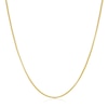 Thumbnail Image 1 of Silver Gold Plated Popcorn Chain Necklace 18"