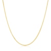 Thumbnail Image 1 of Silver Gold Plated Serpentine Chain Necklace 16"